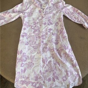 Saks Fifth Avenue Lilac Floral Dress